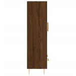 vidaXL Dulap înalt, stejar maro, 69,5x31x115 cm, lemn prelucrat vidaXL Dulap înalt, stejar maro, 69,5x31x115 cm, lemn prelucrat