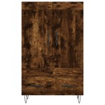 vidaXL Dulap înalt, stejar afumat, 69,5x31x115 cm, lemn prelucrat