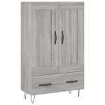 vidaXL Dulap gri Sonoma 69,5x31x115 cm, lemn prelucrat