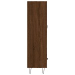 vidaXL Dulap înalt, stejar maro, 69,5x31x115 cm, lemn prelucrat