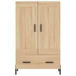 vidaXL Dulap înalt, stejar Sonoma, 69,5x31x115 cm, lemn prelucrat