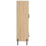 vidaXL Dulap înalt, stejar Sonoma, 69,5x31x115 cm, lemn prelucrat
