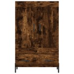 vidaXL Dulap înalt, stejar afumat, 69,5x31x115 cm, lemn prelucrat