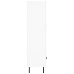 vidaXL Dulap înalt, alb, 69,5x31x115 cm, lemn prelucrat vidaXL Dulap înalt, alb, 69,5x31x115 cm, lemn prelucrat