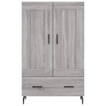 vidaXL Dulap gri Sonoma 69,5x31x115 cm, lemn prelucrat