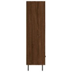 vidaXL Dulap înalt, stejar maro, 69,5x31x115 cm, lemn prelucrat