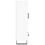 vidaXL Dulap înalt, alb, 69,5x31x115 cm, lemn prelucrat