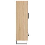 vidaXL Dulap înalt, stejar Sonoma, 69,5x31x115 cm, lemn prelucrat