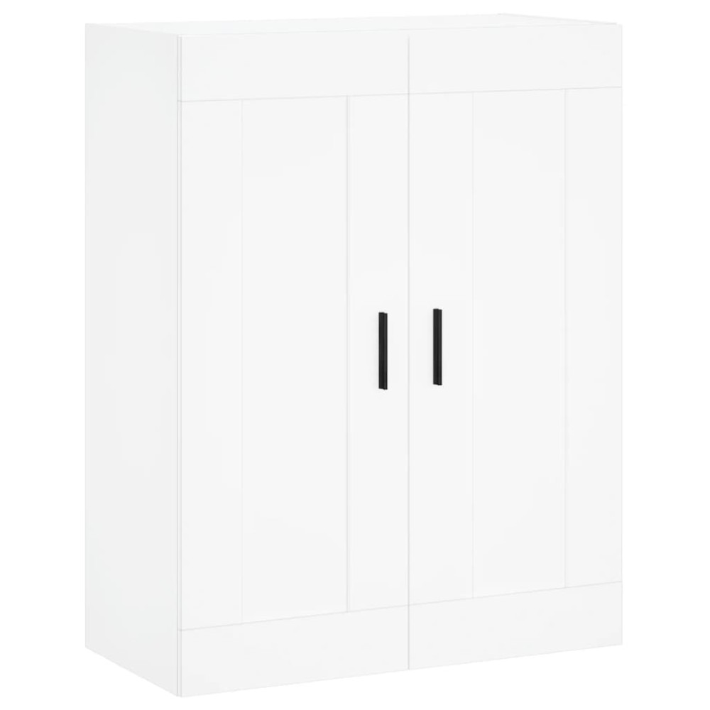 vidaXL Dulap montat pe perete, alb, 69,5x34x90 cm, lemn prelucrat