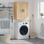 vidaXL Dulap TV pe perete stejar sonoma, 69,5x34x90 cm, lemn prelucrat