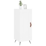vidaXL Servantă, alb, 34,5x34x90 cm, lemn compozit vidaXL Servantă, alb, 34,5x34x90 cm, lemn compozit