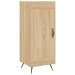 vidaXL Servantă, stejar sonoma, 34,5x34x90 cm, lemn compozit vidaXL Servantă, stejar sonoma, 34,5x34x90 cm, lemn compozit