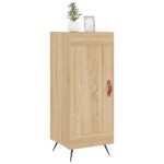 vidaXL Servantă, stejar sonoma, 34,5x34x90 cm, lemn compozit vidaXL Servantă, stejar sonoma, 34,5x34x90 cm, lemn compozit