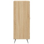 vidaXL Servantă, stejar sonoma, 34,5x34x90 cm, lemn compozit vidaXL Servantă, stejar sonoma, 34,5x34x90 cm, lemn compozit