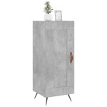 vidaXL Servantă, gri beton, 34,5x34x90 cm, lemn compozit vidaXL Servantă, gri beton, 34,5x34x90 cm, lemn compozit