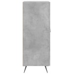 vidaXL Servantă, gri beton, 34,5x34x90 cm, lemn compozit vidaXL Servantă, gri beton, 34,5x34x90 cm, lemn compozit