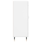 vidaXL Servantă, alb, 34,5x34x90 cm, lemn compozit vidaXL Servantă, alb, 34,5x34x90 cm, lemn compozit