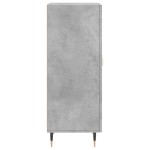 vidaXL Servantă, gri beton, 34,5x34x90 cm, lemn compozit vidaXL Servantă, gri beton, 34,5x34x90 cm, lemn compozit