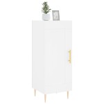 vidaXL Servantă, alb, 34,5x34x90 cm, lemn compozit vidaXL Servantă, alb, 34,5x34x90 cm, lemn compozit
