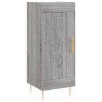 vidaXL Servantă, gri sonoma, 34,5x34x90 cm, lemn compozit vidaXL Servantă, gri sonoma, 34,5x34x90 cm, lemn compozit