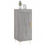 vidaXL Servantă, gri sonoma, 34,5x34x90 cm, lemn compozit vidaXL Servantă, gri sonoma, 34,5x34x90 cm, lemn compozit