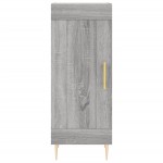 vidaXL Servantă, gri sonoma, 34,5x34x90 cm, lemn compozit vidaXL Servantă, gri sonoma, 34,5x34x90 cm, lemn compozit