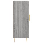 vidaXL Servantă, gri sonoma, 34,5x34x90 cm, lemn compozit vidaXL Servantă, gri sonoma, 34,5x34x90 cm, lemn compozit