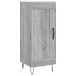 vidaXL Servantă, gri sonoma, 34,5x34x90 cm, lemn compozit vidaXL Servantă, gri sonoma, 34,5x34x90 cm, lemn compozit