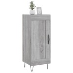 vidaXL Servantă, gri sonoma, 34,5x34x90 cm, lemn compozit vidaXL Servantă, gri sonoma, 34,5x34x90 cm, lemn compozit