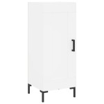 vidaXL Servantă, alb, 34,5x34x90 cm, lemn compozit vidaXL Servantă, alb, 34,5x34x90 cm, lemn compozit