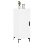vidaXL Servantă, alb, 34,5x34x90 cm, lemn compozit vidaXL Servantă, alb, 34,5x34x90 cm, lemn compozit