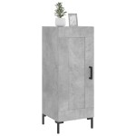 vidaXL Servantă, gri beton, 34,5x34x90 cm, lemn compozit vidaXL Servantă, gri beton, 34,5x34x90 cm, lemn compozit