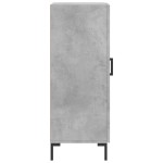 vidaXL Servantă, gri beton, 34,5x34x90 cm, lemn compozit vidaXL Servantă, gri beton, 34,5x34x90 cm, lemn compozit