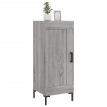 vidaXL Servantă, gri sonoma, 34,5x34x90 cm, lemn compozit vidaXL Servantă, gri sonoma, 34,5x34x90 cm, lemn compozit