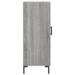 vidaXL Servantă, gri sonoma, 34,5x34x90 cm, lemn compozit vidaXL Servantă, gri sonoma, 34,5x34x90 cm, lemn compozit