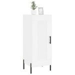 vidaXL Servantă, alb, 34,5x34x90 cm, lemn compozit vidaXL Servantă, alb, 34,5x34x90 cm, lemn compozit