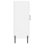 vidaXL Servantă, alb, 34,5x34x90 cm, lemn compozit vidaXL Servantă, alb, 34,5x34x90 cm, lemn compozit