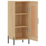 vidaXL Servantă, stejar sonoma, 34,5x34x90 cm, lemn compozit vidaXL Servantă, stejar sonoma, 34,5x34x90 cm, lemn compozit