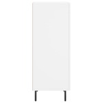 vidaXL Servantă, alb, 34,5x34x90 cm, lemn compozit vidaXL Servantă, alb, 34,5x34x90 cm, lemn compozit