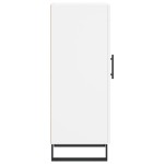 vidaXL Servantă, alb, 34,5x34x90 cm, lemn compozit vidaXL Servantă, alb, 34,5x34x90 cm, lemn compozit
