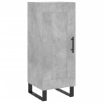vidaXL Servantă, gri beton, 34,5x34x90 cm, lemn compozit vidaXL Servantă, gri beton, 34,5x34x90 cm, lemn compozit