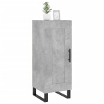 vidaXL Servantă, gri beton, 34,5x34x90 cm, lemn compozit vidaXL Servantă, gri beton, 34,5x34x90 cm, lemn compozit