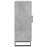 vidaXL Servantă, gri beton, 34,5x34x90 cm, lemn compozit vidaXL Servantă, gri beton, 34,5x34x90 cm, lemn compozit