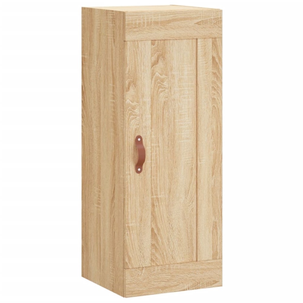 vidaXL Dulap de perete, stejar sonoma, 34,5x34x90 cm, lemn prelucrat