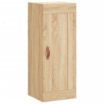 vidaXL Dulap de perete, stejar sonoma, 34,5x34x90 cm, lemn prelucrat vidaXL Dulap de perete, stejar sonoma, 34,5x34x90 cm, lemn prelucrat