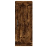 vidaXL Dulap de perete, stejar fumuriu, 34,5x34x90 cm, lemn prelucrat vidaXL Dulap de perete, stejar fumuriu, 34,5x34x90 cm, lemn prelucrat