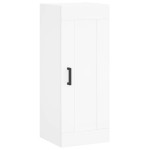 vidaXL Dulap de perete, alb, 34,5x34x90 cm, lemn prelucrat vidaXL Dulap de perete, alb, 34,5x34x90 cm, lemn prelucrat