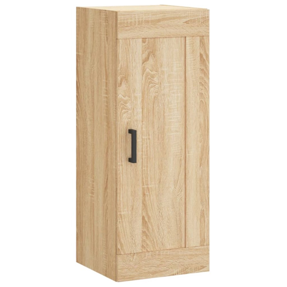 vidaXL Dulap de perete, stejar sonoma, 34,5x34x90 cm, lemn prelucrat