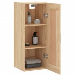 vidaXL Dulap de perete, stejar sonoma, 34,5x34x90 cm, lemn prelucrat vidaXL Dulap de perete, stejar sonoma, 34,5x34x90 cm, lemn prelucrat