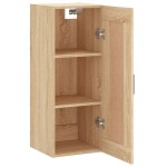 vidaXL Dulap de perete, stejar sonoma, 34,5x34x90 cm, lemn prelucrat vidaXL Dulap de perete, stejar sonoma, 34,5x34x90 cm, lemn prelucrat